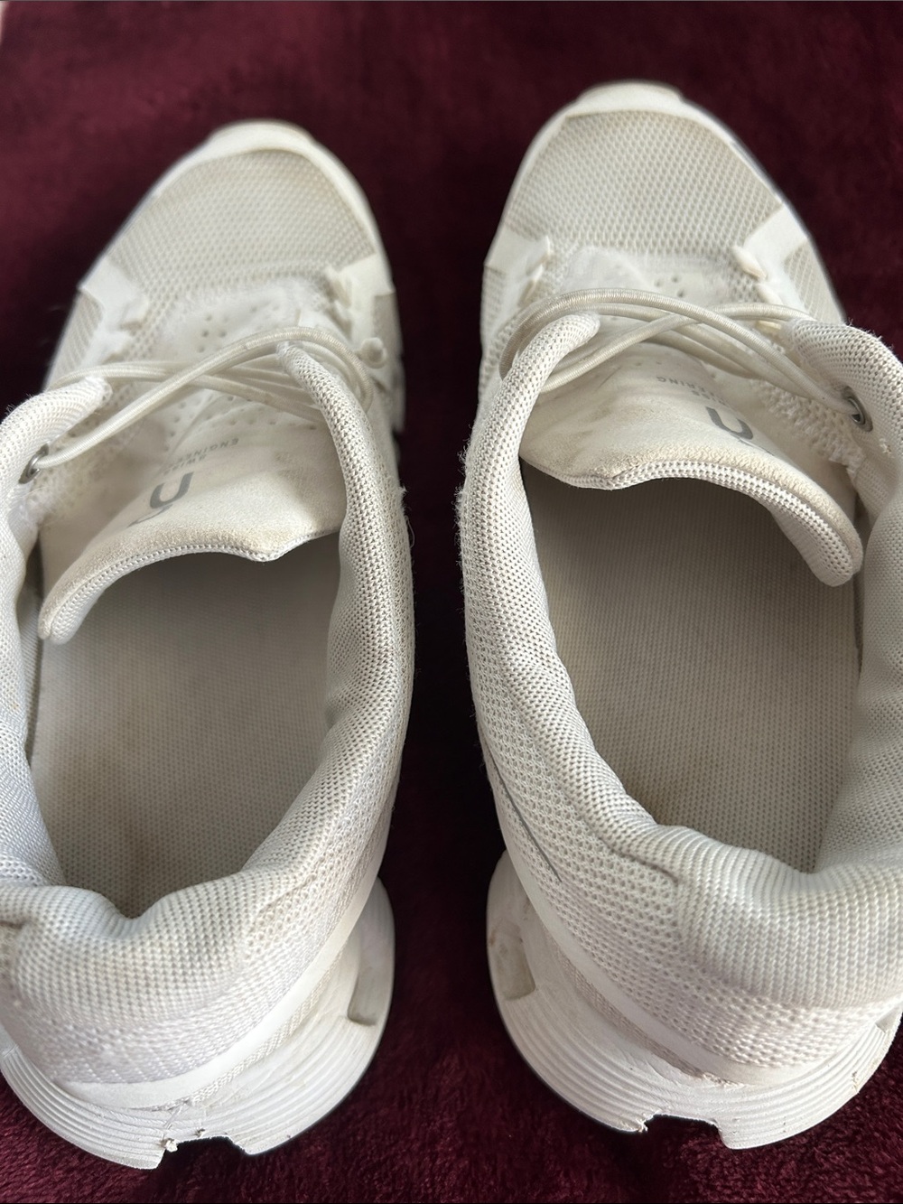 On Running Shoes - Pearl White Women’s Size 6.5 - Picture 4 of 6